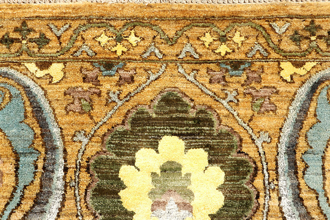 Multi Colored Ikat 4'  1" x 6'  4" - No. QA56508