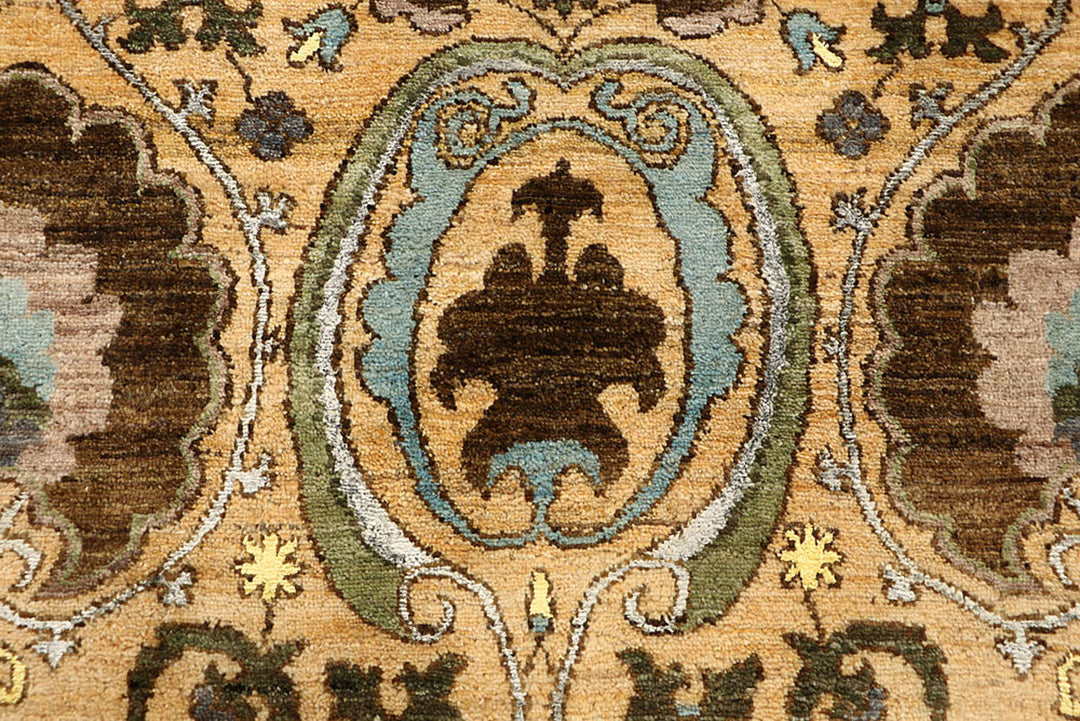 Multi Colored Ikat 4'  1" x 6'  4" - No. QA56508