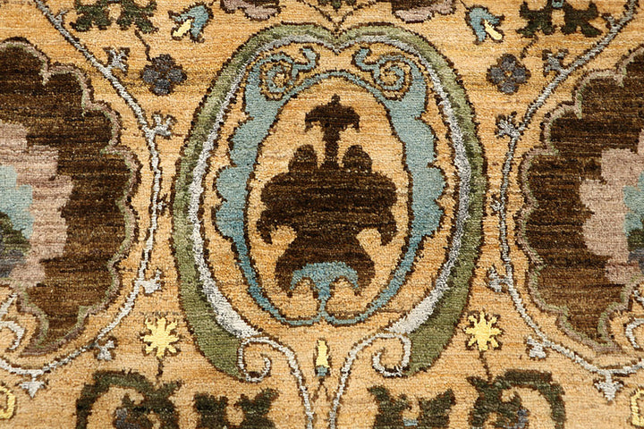 Multi Colored Ikat 4'  1" x 6'  4" - No. QA56508