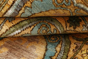 Multi Colored Ikat 4' 1 x 6' 4 - No. 67366 - ALRUG Rug Store