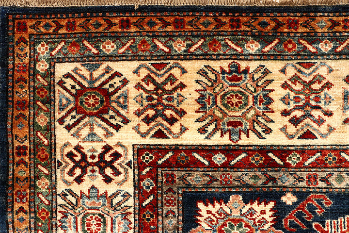 Dark Blue Kazak 4' 11 x 6' 8 - No. 67369 - ALRUG Rug Store