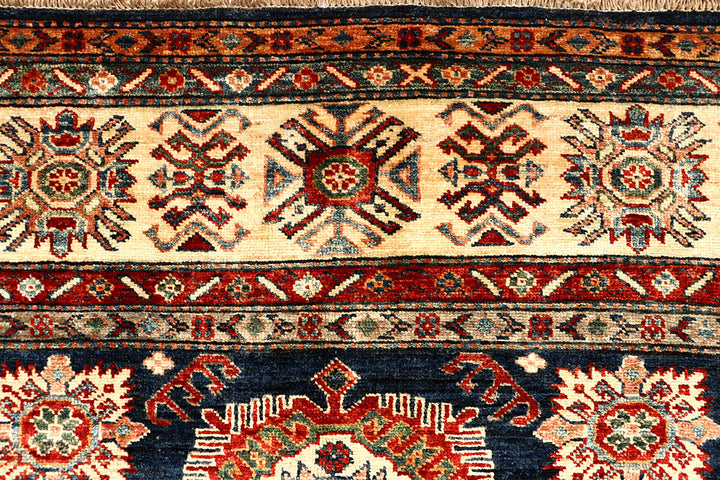 Dark Blue Kazak 4' 11 x 6' 8 - No. 67369 - ALRUG Rug Store