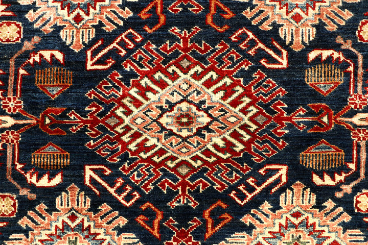 Dark Blue Kazak 4' 11 x 6' 8 - No. 67369 - ALRUG Rug Store