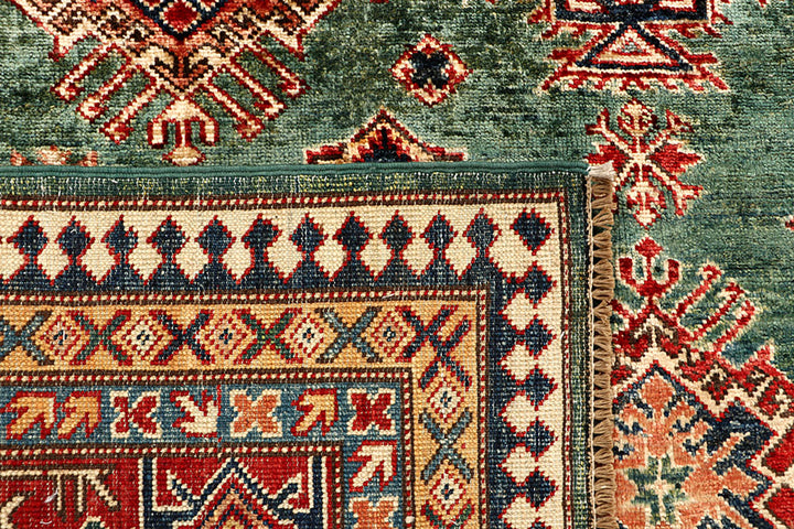 Darkgreen Kazak 5' 9 x 8' 9 - No. 67370 - ALRUG Rug Store