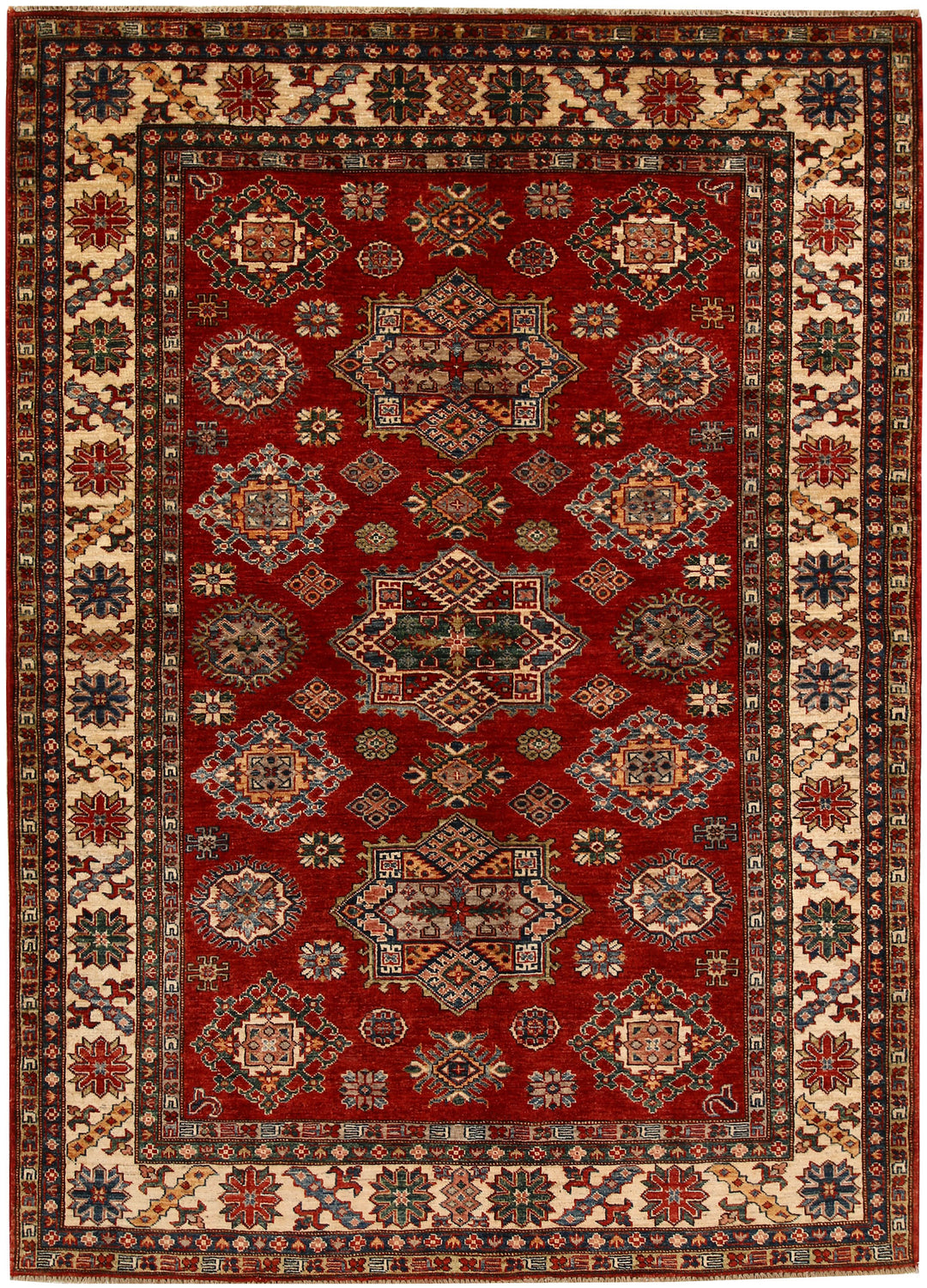 Firebrick Kazak 5' 8 x 7' 10 - No. 67371 - ALRUG Rug Store