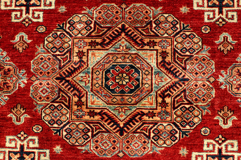 Firebrick Kazak 5' 8 x 7' 10 - No. 67372 - ALRUG Rug Store