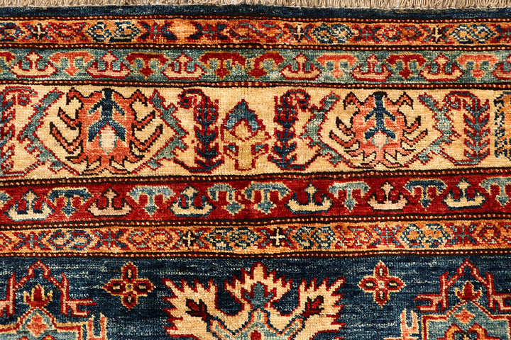 Dark Blue Kazak 4' 10 x 7' 1 - No. 67374 - ALRUG Rug Store