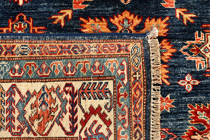 Dark Blue Kazak 4' 10 x 7' 1 - No. 67374 - ALRUG Rug Store