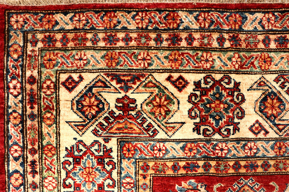 Firebrick Kazak 8' x 10' 7 - No. 67376 - ALRUG Rug Store