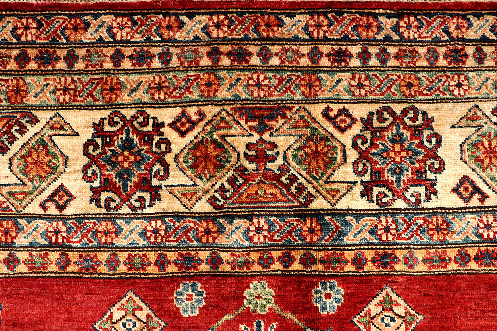 Firebrick Kazak 8' x 10' 7 - No. 67376 - ALRUG Rug Store