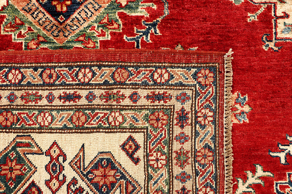 Firebrick Kazak 8' x 10' 7 - No. 67376 - ALRUG Rug Store