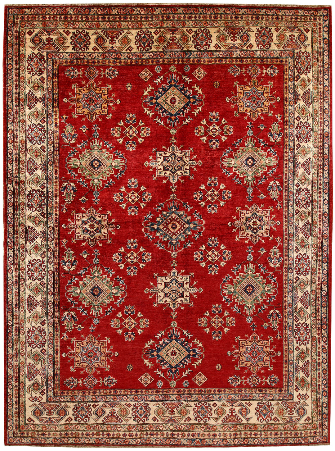 Firebrick Kazak 8' x 10' 7 - No. 67376 - ALRUG Rug Store