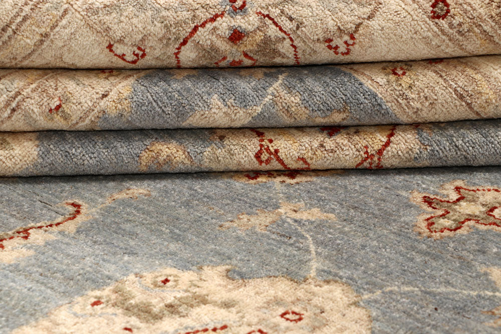 Dark Grey Ziegler 9' 11 x 13' 10 - No. 67377 - ALRUG Rug Store