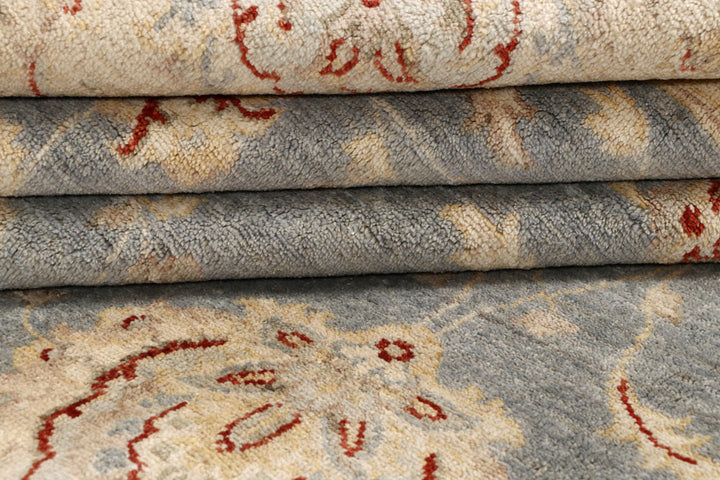 Dark Grey Ziegler 8' 11 x 11' 11 - No. 67378 - ALRUG Rug Store