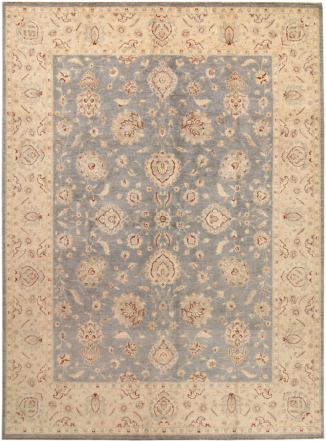 Dark Grey Ziegler 8' 11 x 11' 11 - No. 67378 - ALRUG Rug Store