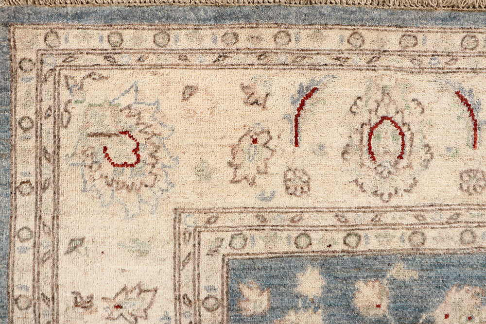 Light Slate Grey Ziegler 6' 4 x 9' 9 - No. 67379 - ALRUG Rug Store