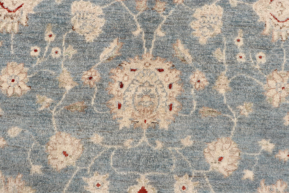 Light Slate Grey Ziegler 6' 4 x 9' 9 - No. 67379 - ALRUG Rug Store