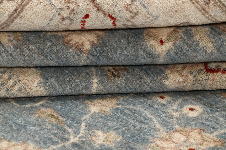 Light Slate Grey Ziegler 6' 4 x 9' 9 - No. 67379 - ALRUG Rug Store