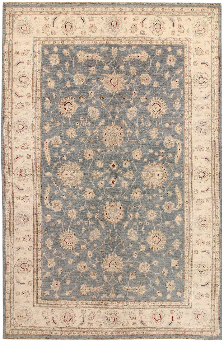 Light Slate Grey Ziegler 6' 4 x 9' 9 - No. 67379 - ALRUG Rug Store