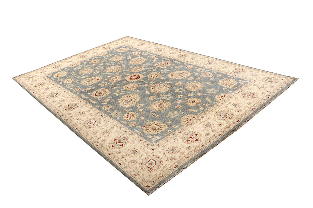 Light Slate Grey Ziegler 6' 7 x 9' 9 - No. 67380 - ALRUG Rug Store