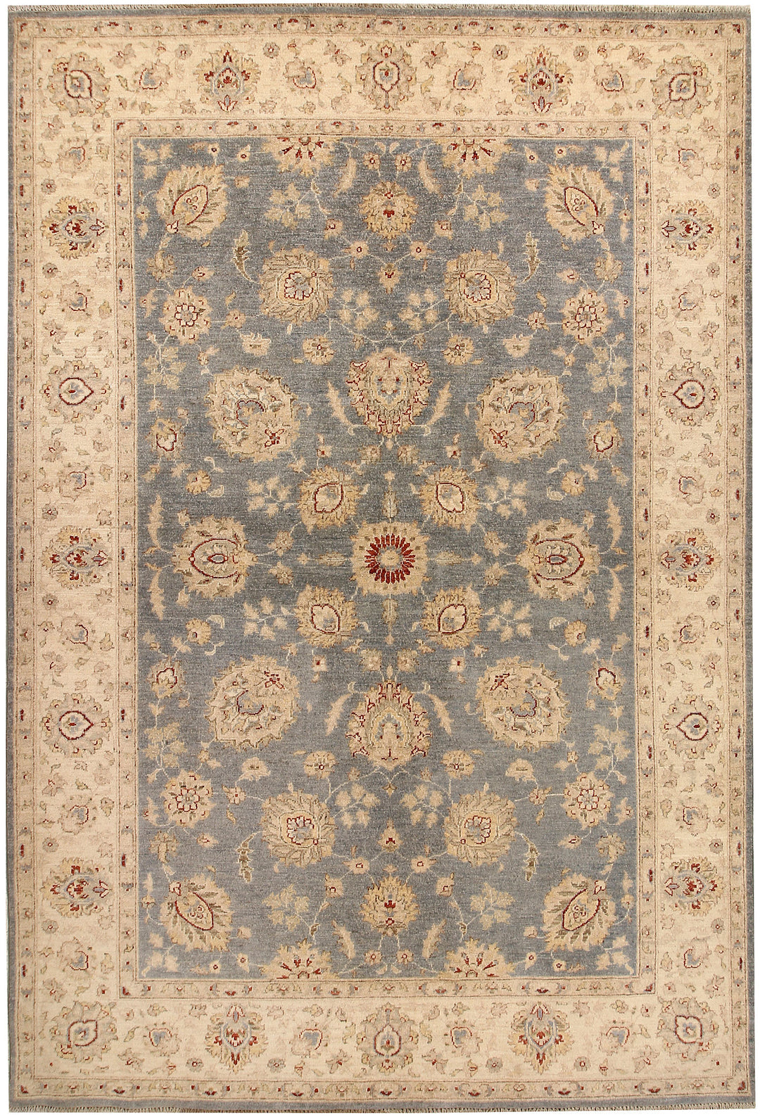 Light Slate Grey Ziegler 6' 7 x 9' 9 - No. 67380 - ALRUG Rug Store