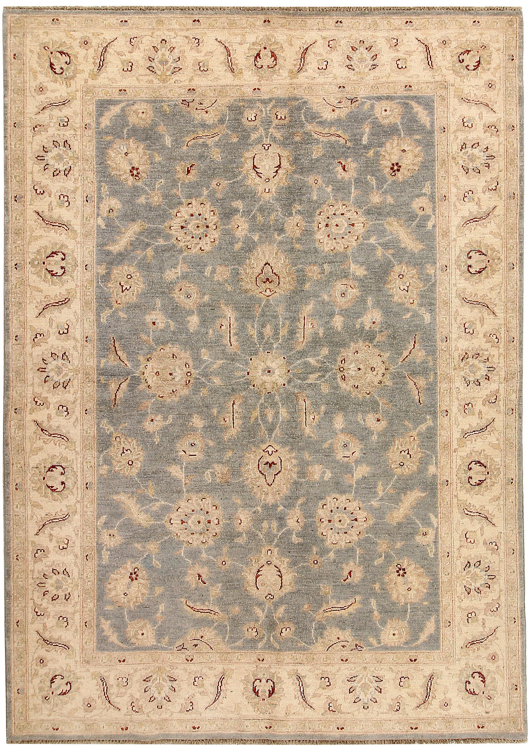 Dark Grey Ziegler 5' 6 x 7' 9 - No. 67381 - ALRUG Rug Store