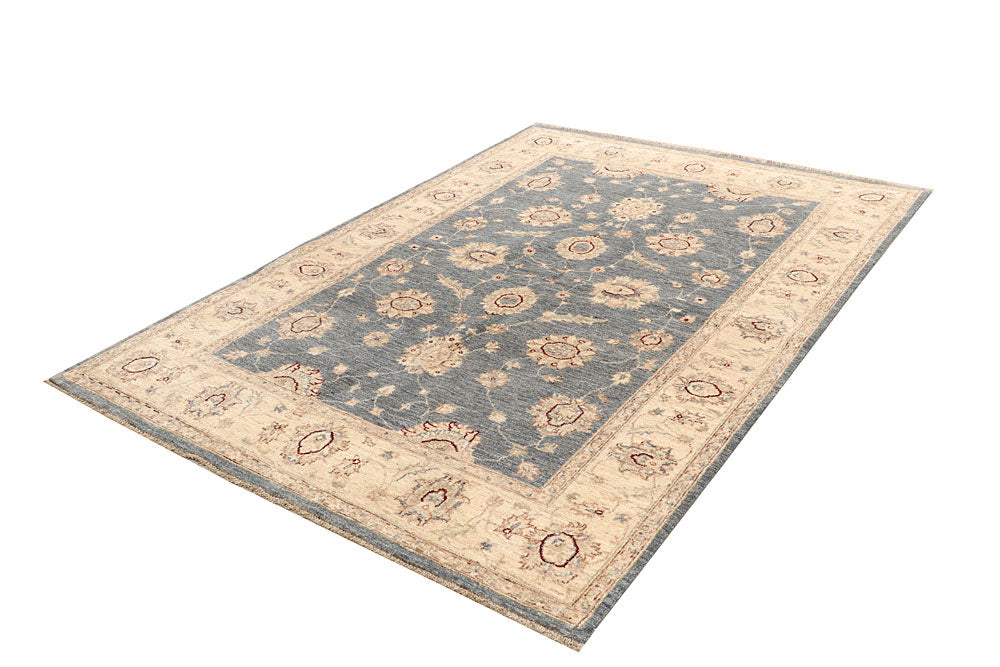 Dark Grey Ziegler 5' 6 x 7' 8 - No. 67382 - ALRUG Rug Store