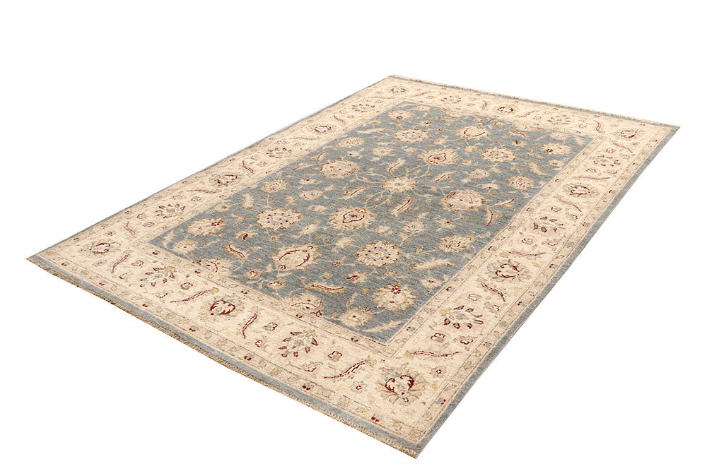 Dark Grey Ziegler 5' 6 x 8' - No. 67383 - ALRUG Rug Store