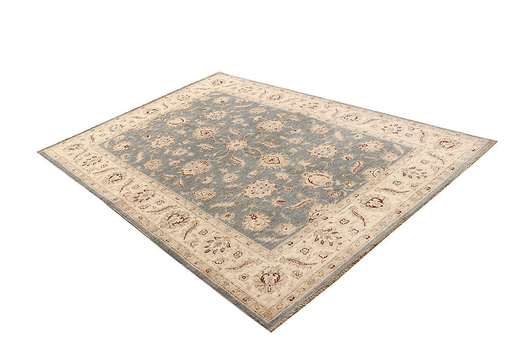 Dark Grey Ziegler 5' 6 x 8' - No. 67383 - ALRUG Rug Store