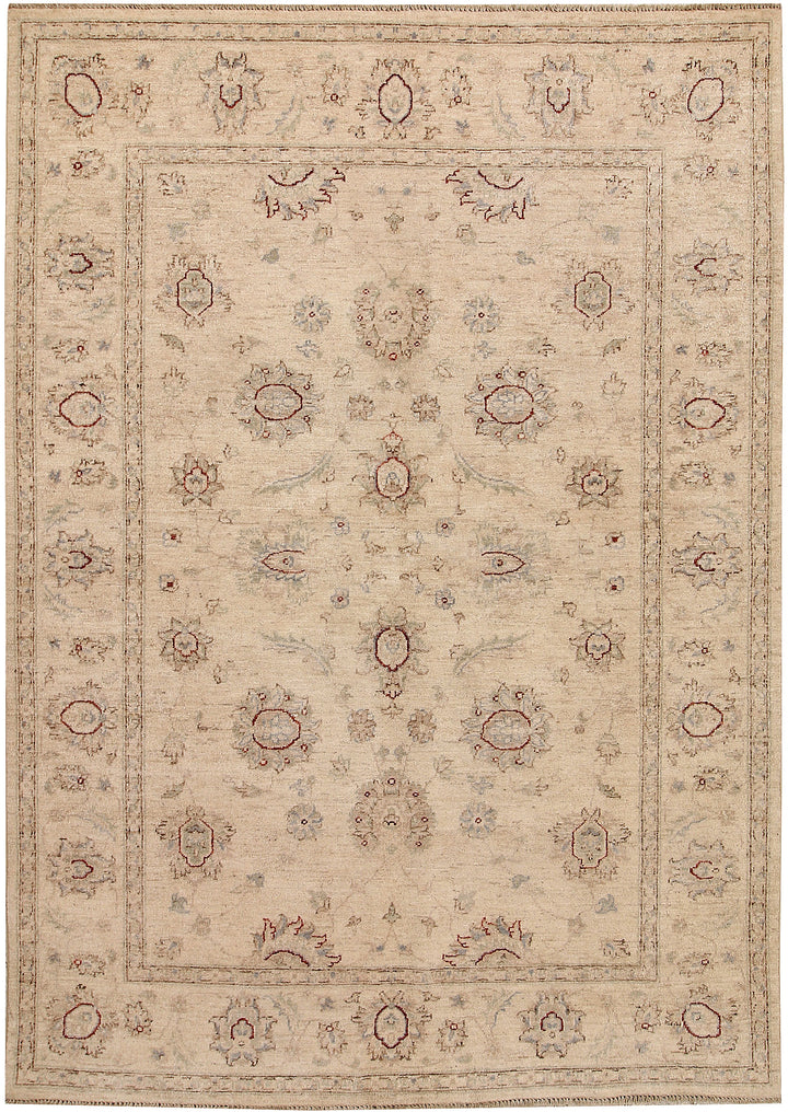 Tan Ziegler 5' 7 x 7' 10 - No. 67384 - ALRUG Rug Store