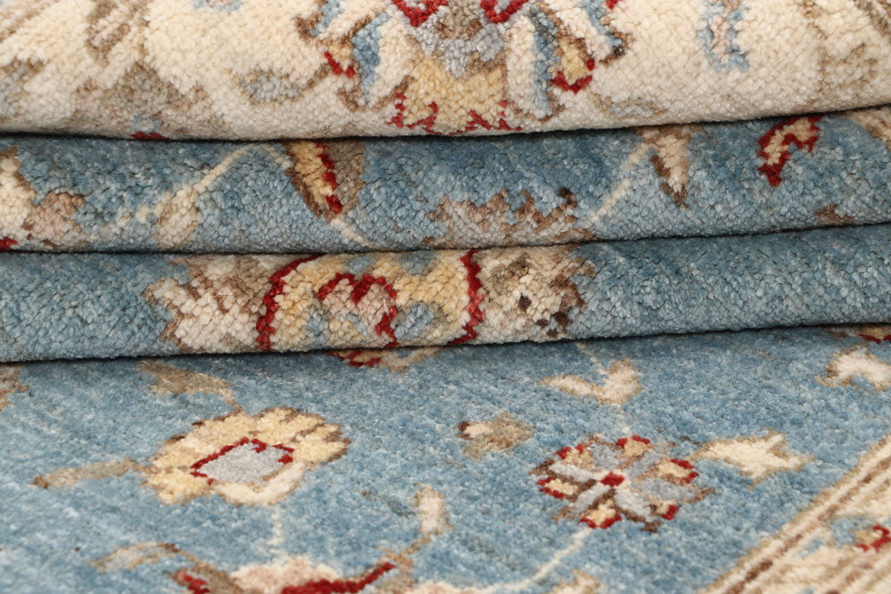 Light Blue Ziegler 5' x 6' 7 - No. 67385 - ALRUG Rug Store