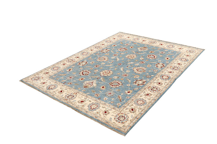 Light Blue Ziegler 5' x 6' 7 - No. 67385 - ALRUG Rug Store