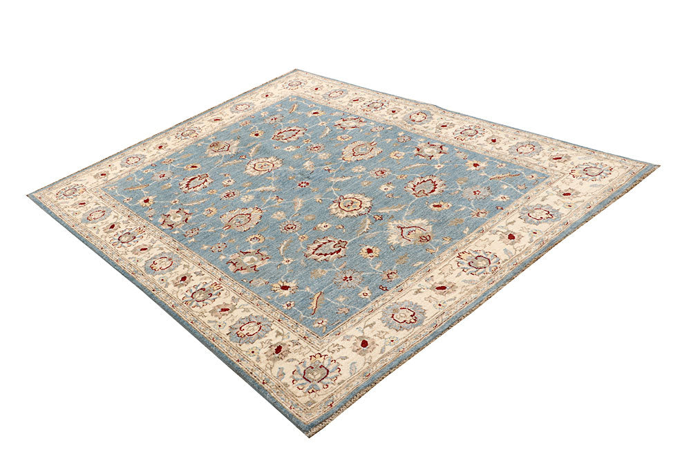 Light Blue Ziegler 5' x 6' 7 - No. 67385 - ALRUG Rug Store