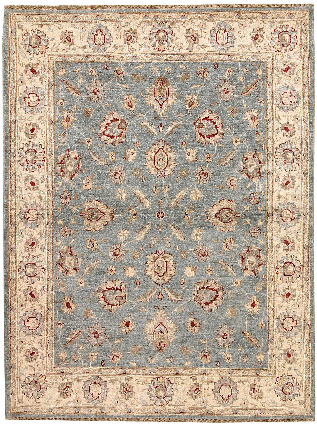 Dark Grey Ziegler 4' 11 x 6' 6 - No. 67386 - ALRUG Rug Store