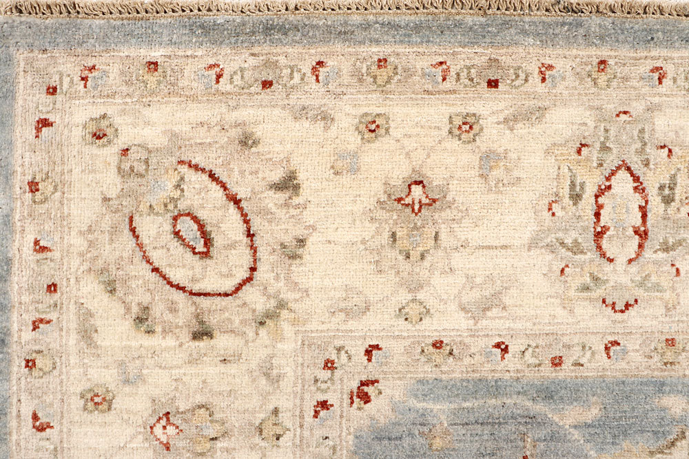 Silver Ziegler 6' 7 x 9' 9 - No. 67387 - ALRUG Rug Store