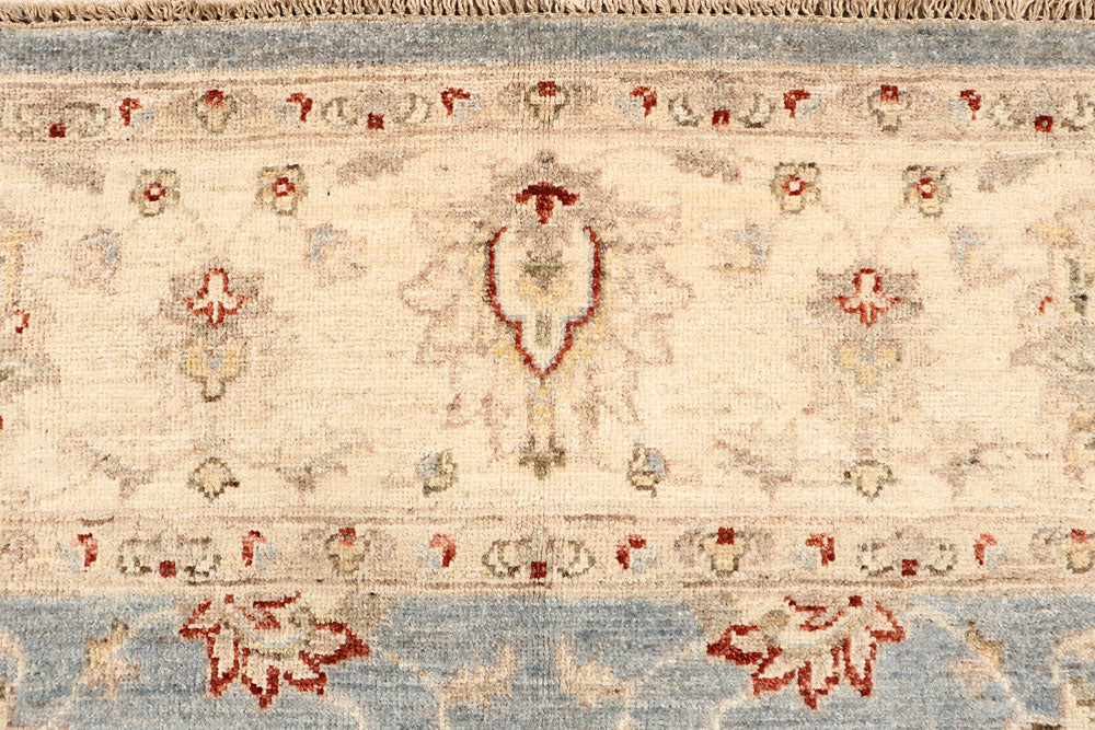 Silver Ziegler 6' 7 x 9' 9 - No. 67387 - ALRUG Rug Store