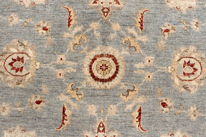 Silver Ziegler 6' 7 x 9' 9 - No. 67387 - ALRUG Rug Store