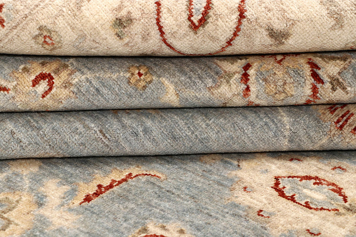 Silver Ziegler 6' 7 x 9' 9 - No. 67387 - ALRUG Rug Store