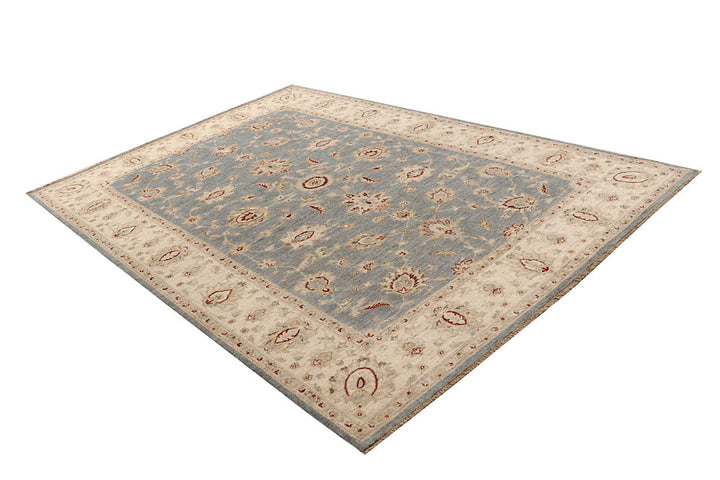 Silver Ziegler 6' 7 x 9' 9 - No. 67387 - ALRUG Rug Store