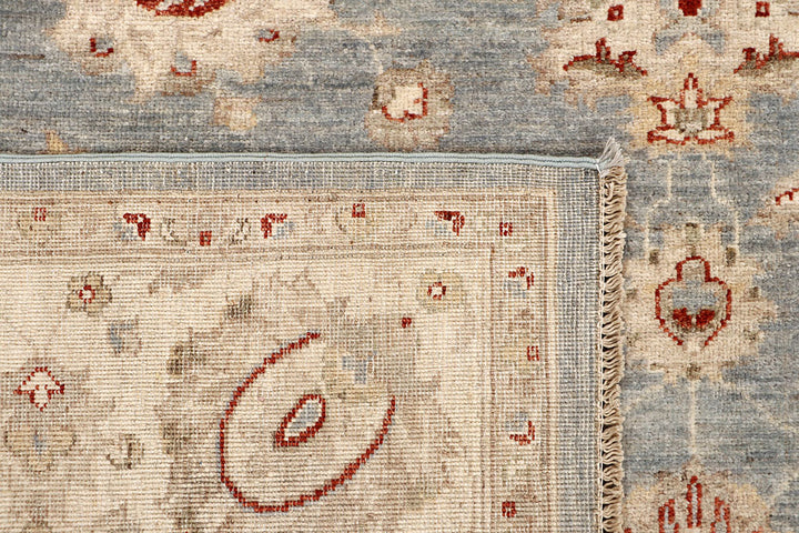 Silver Ziegler 6' 7 x 9' 9 - No. 67387 - ALRUG Rug Store