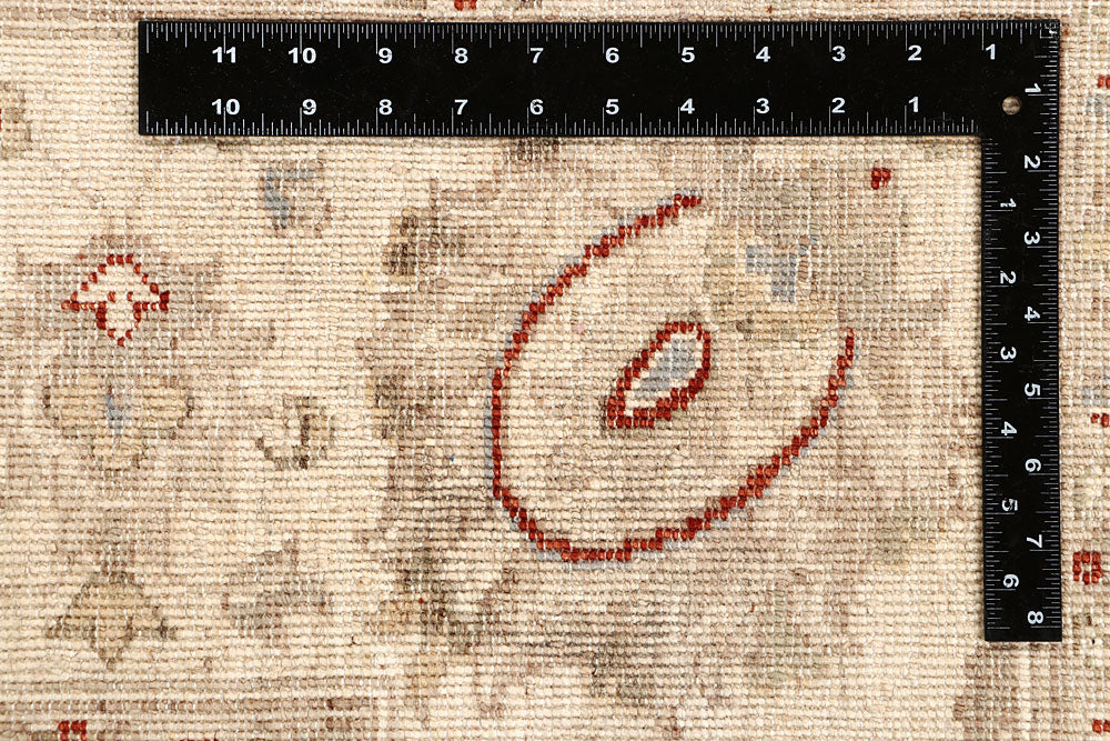 Silver Ziegler 6' 7 x 9' 9 - No. 67387 - ALRUG Rug Store