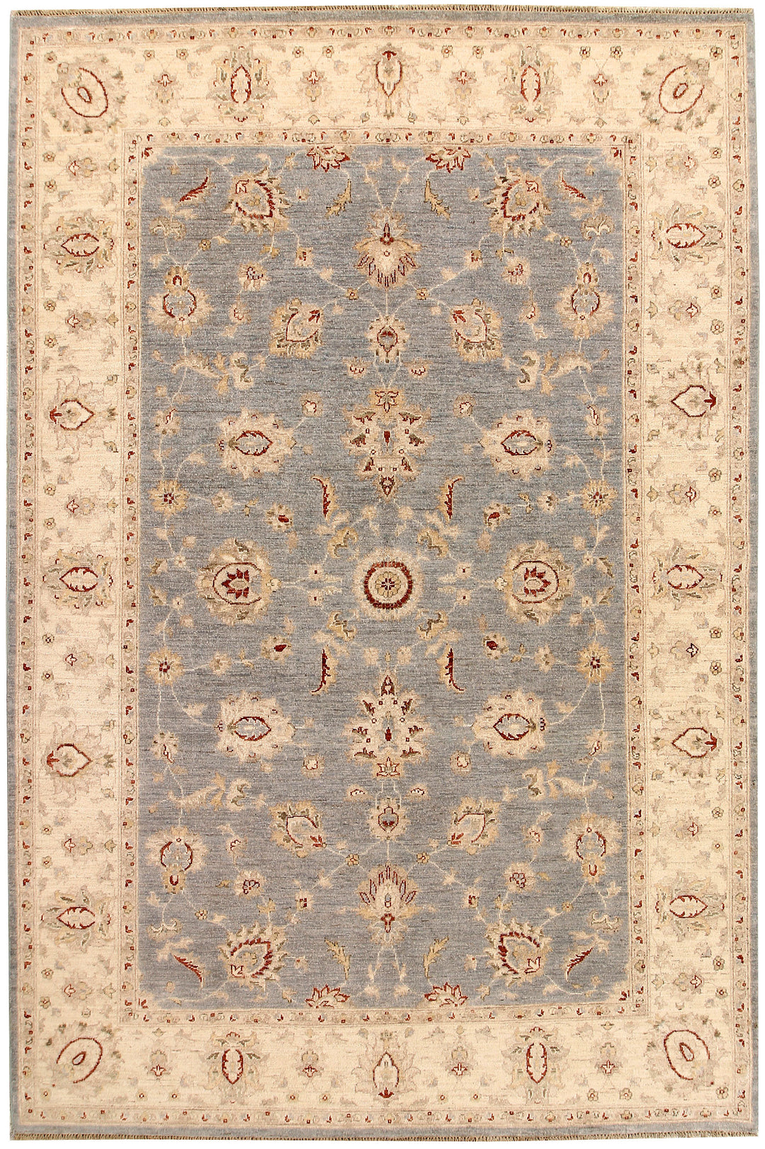 Silver Ziegler 6' 7 x 9' 9 - No. 67387 - ALRUG Rug Store