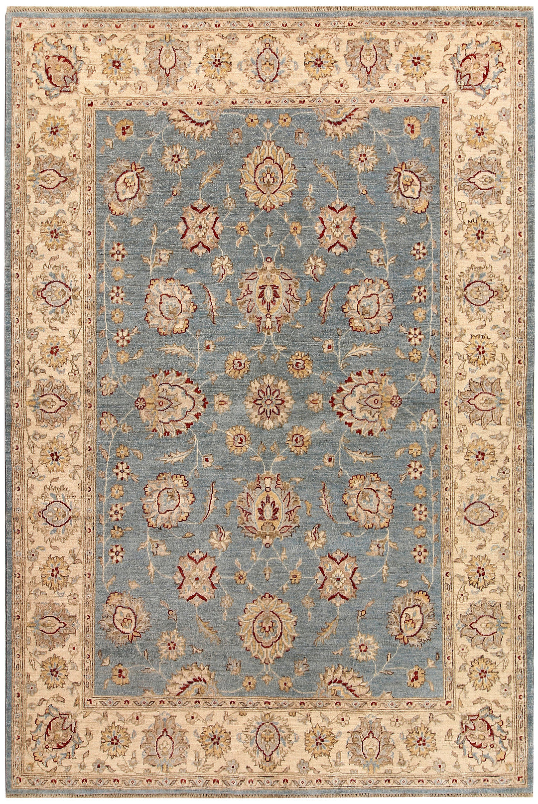 Light Slate Grey Ziegler 5' 8 x 8' - No. 67388 - ALRUG Rug Store
