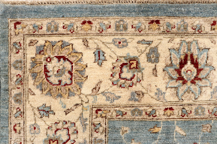 Silver Ziegler 6' 7 x 9' 10 - No. 67389 - ALRUG Rug Store