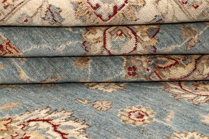 Silver Ziegler 6' 7 x 9' 10 - No. 67389 - ALRUG Rug Store