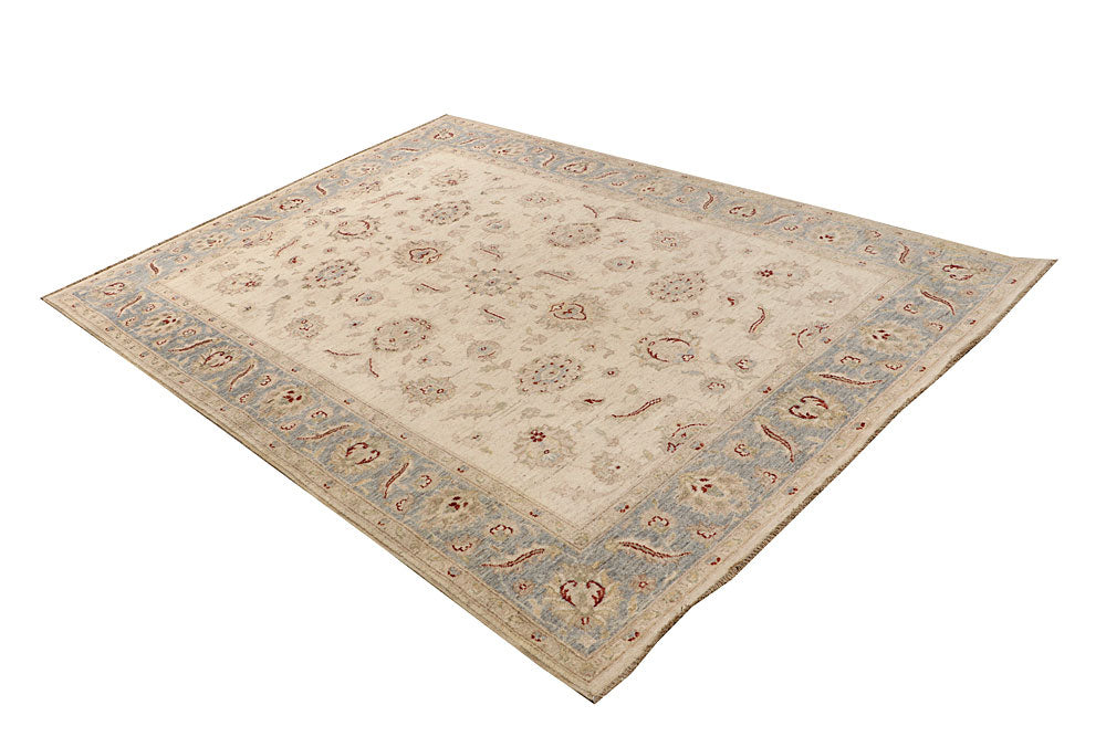 Bisque Ziegler 5' 6 x 7' 10 - No. 67390 - ALRUG Rug Store