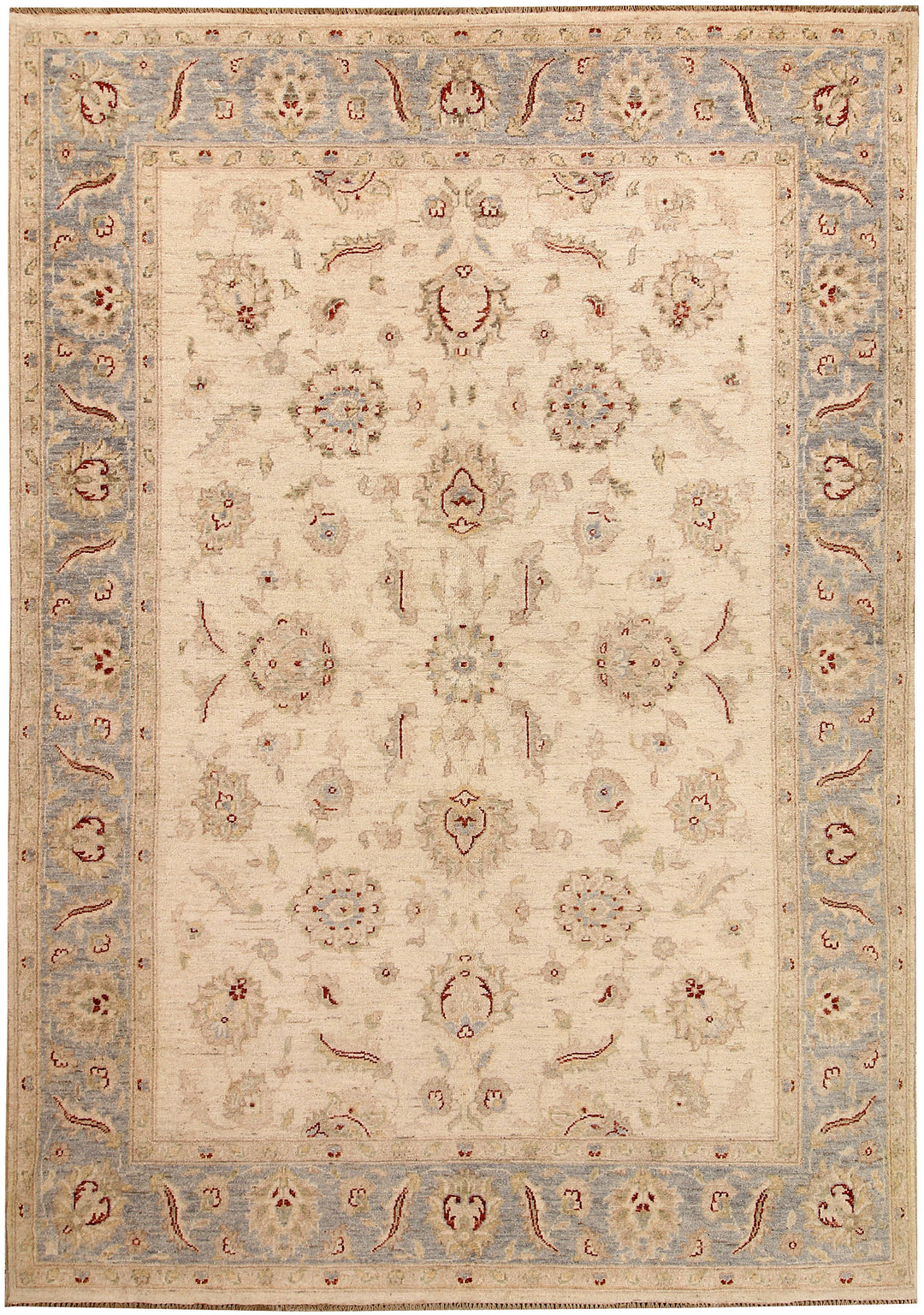 Bisque Ziegler 5' 6 x 7' 10 - No. 67390 - ALRUG Rug Store