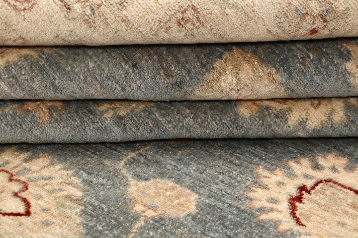 Silver Ziegler 6' 6 x 9' 9 - No. 67392 - ALRUG Rug Store