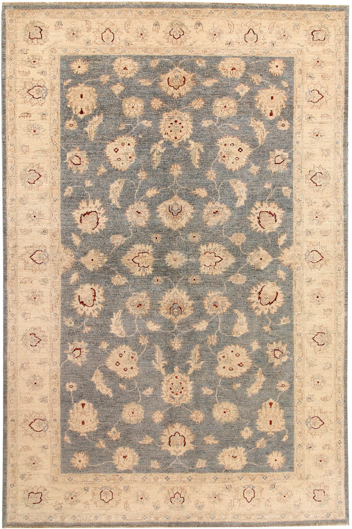 Silver Ziegler 6' 6 x 9' 9 - No. 67392 - ALRUG Rug Store