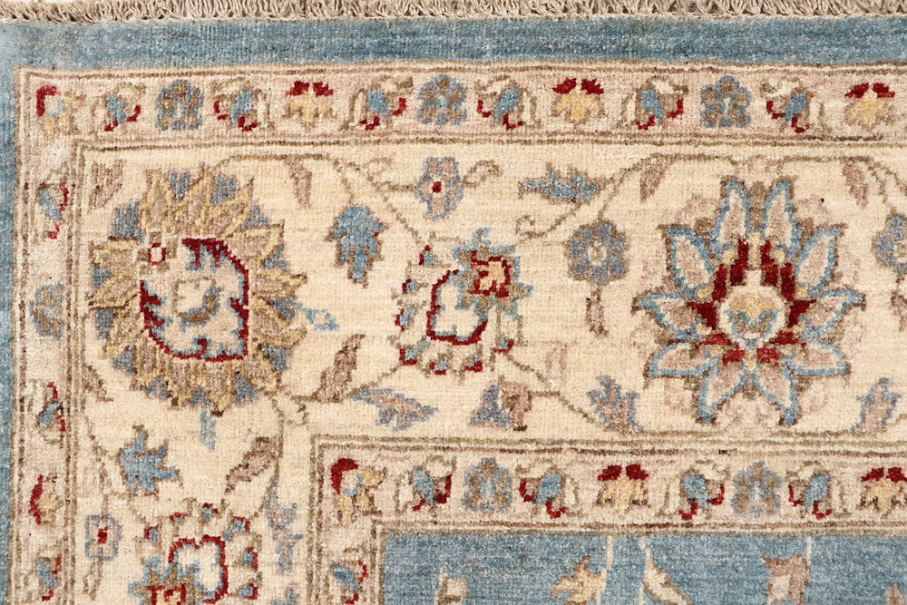 Light Slate Grey Ziegler 6' 6 x 9' 11 - No. 67394 - ALRUG Rug Store